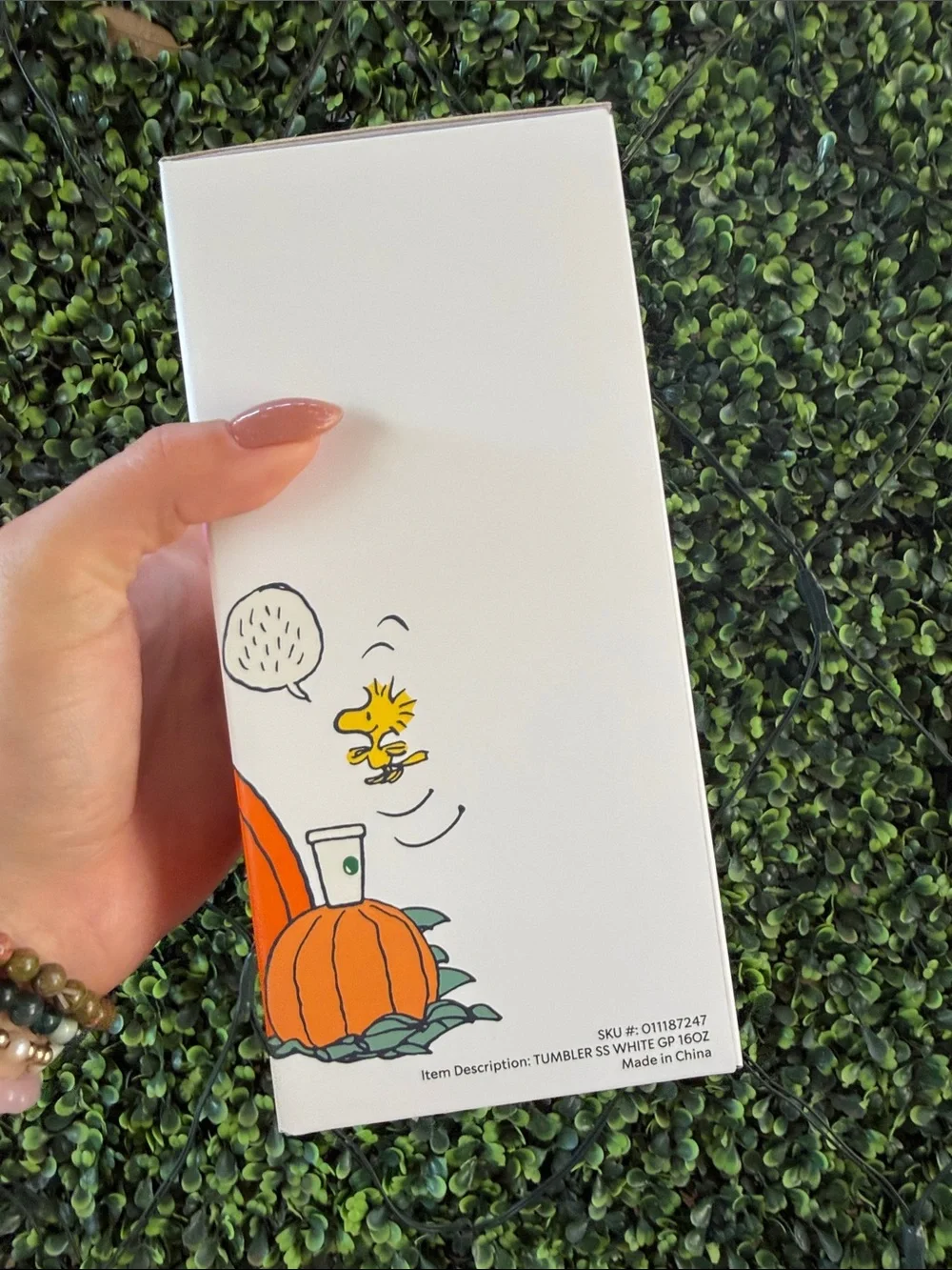 Peanuts X Starbucks Great Pumpkin 16oz Tumbler- Limited Edition 2026